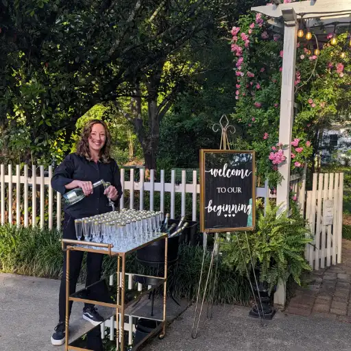 Pre Ceremony Champagne